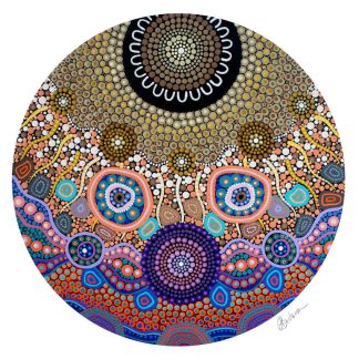 Women Celebration Life | Copyright Leah Brideson | Acrylic on Canvas 2018