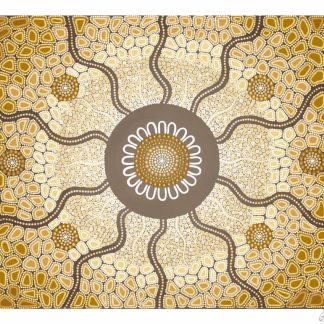 Country Illuminated | Copyright Leah Brideson | Acrylic on canvas 2019