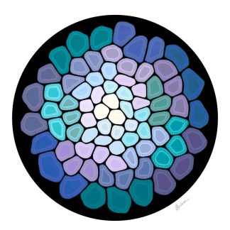 Guuma-li Wuuri | Copyright Leah Brideson | Acrylic on canvas 2019